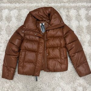 BCBGMaxAzria Chestnut Puffer Jacket